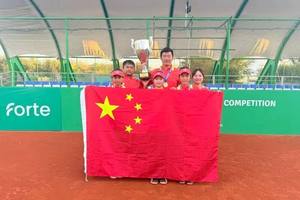 喜报 | 我校学子高亿灵代表中国斩获ATF U12团体赛洲际赛女团冠军！