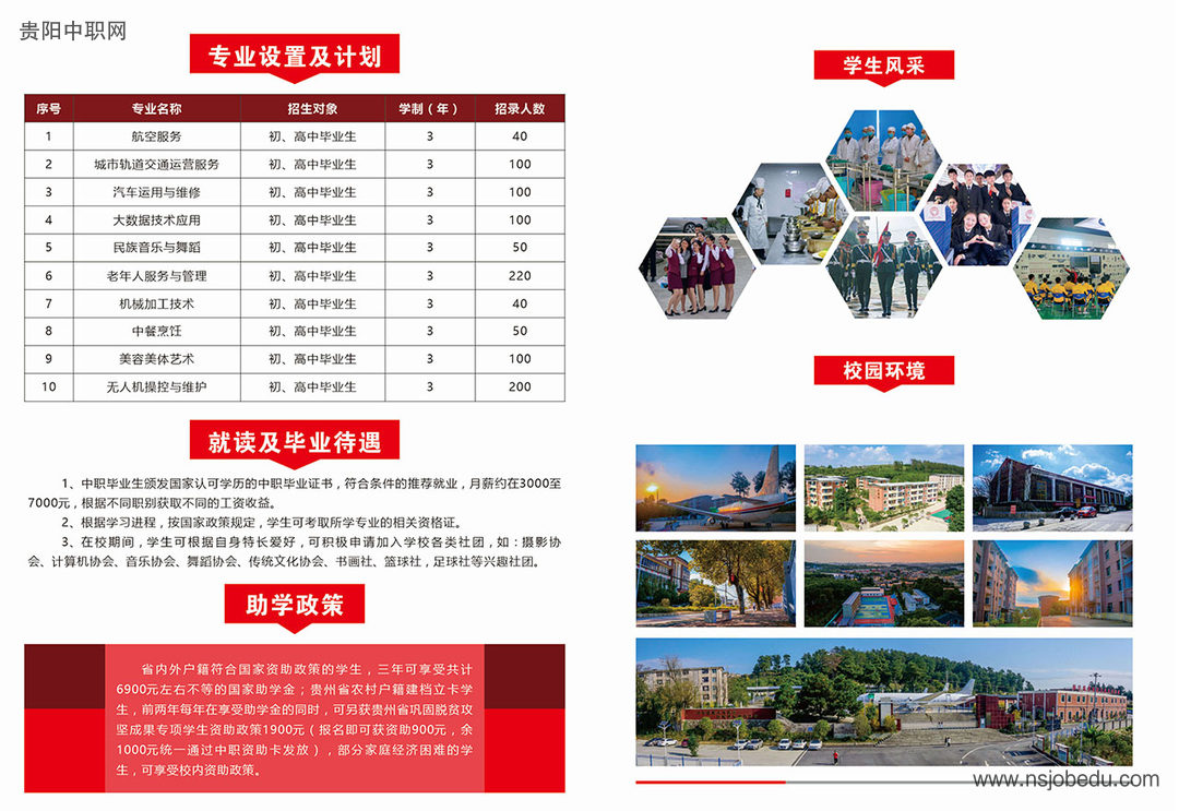 贵阳市中华职业学校2025年招生简章